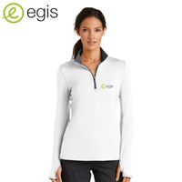 egis - 779796 Nike Ladies Dri-FIT Stretch 1/2-Zip Cover-Up