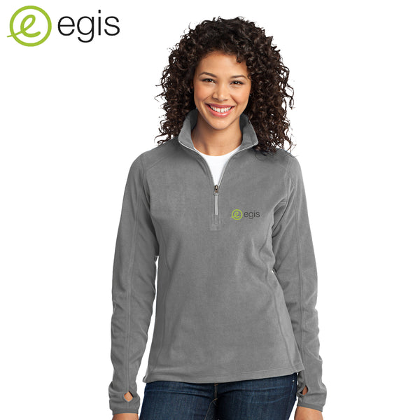 egis - L224 Port Authority® Ladies Microfleece 1/2-Zip Pullover