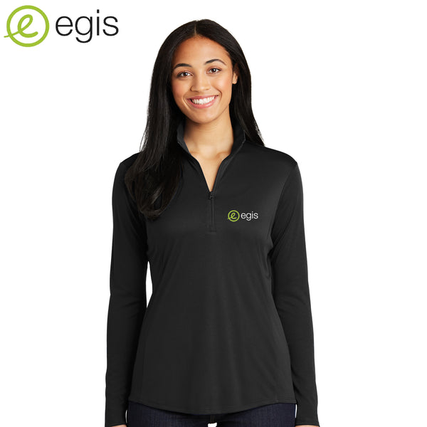 egis - LST357 Sport-Tek® Ladies PosiCharge® Competitor™ 1/4-Zip Pullover