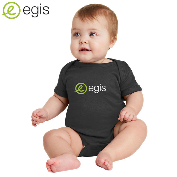 egis - RS4400 Rabbit Skins™ Infant Short Sleeve Baby Rib Bodysuit